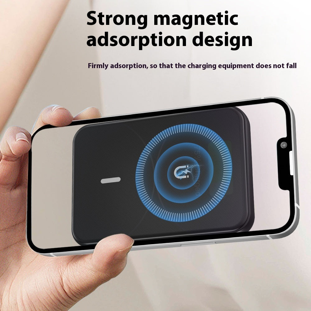 4-in-1 Detachable Wireless Charger with 5000mAh Power Bank - 15W Fast Charging Station | iPhone, Apple Watch & AirPods Charger