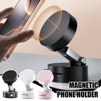 Thumbnail for Foldable Magnetic Vacuum Car Phone Holder Foldable Suction Cup With Suction Cup Hands-Free Navigation For Smart Phone