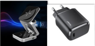 3-in-1 Foldable Wireless Charger - Magnetic Charging Station for iPhone, Apple Watch & AirPods | Portable Travel Dock