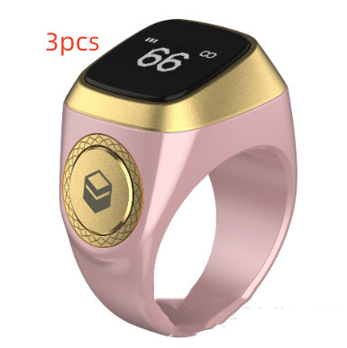 Digital Smart Ring Tally Counter Time Reminder Bluetooth-compatible For Meditation Yoga Relieve Tension Reset