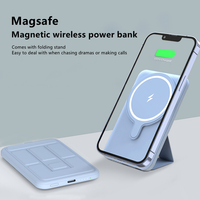 MagSafe Magnetic Wireless Power Bank 10000mAh - 15W Fast Charging with Multi-Port Output | Portable Battery Pack for iPhone & Devices