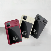 Magnetic charging treasure portable wireless charging