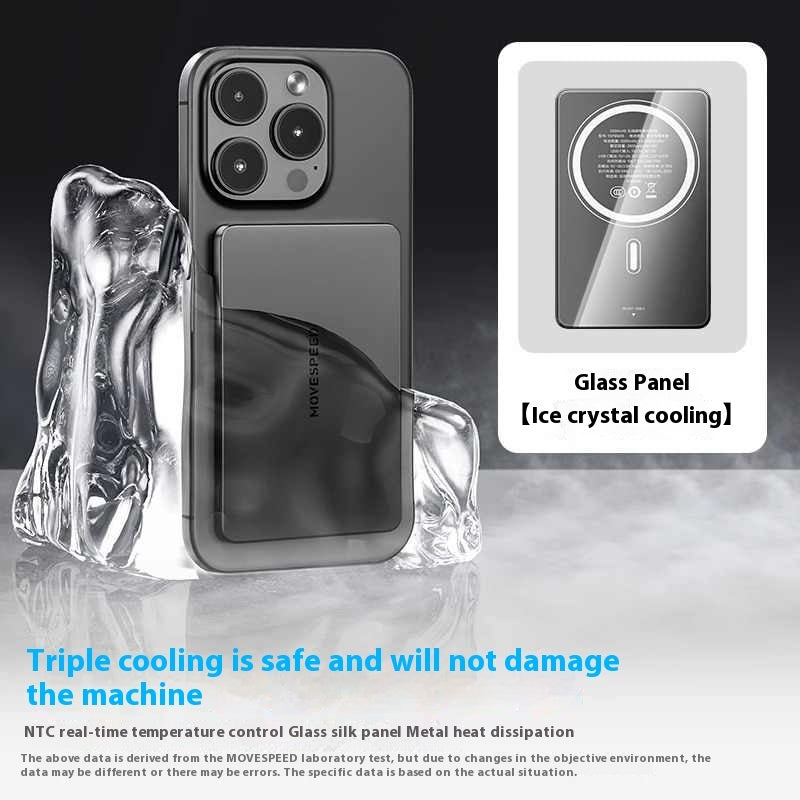 MagSafe Portable Compact Power Bank 5000mAh - Ultra-Slim Magnetic Wireless Charger | 15W Fast Charging Battery Pack for iPhone