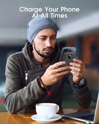 AC-02F Portable Power Bank - Compact Fast Charging Battery Pack | Universal USB Charger for iPhone & Android Devices