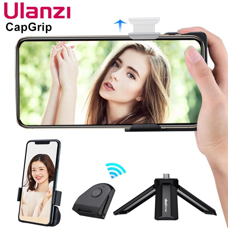 Ulanzi CapGrip Wireless Bluetooth Smartphone Selfie Booster Handle Grip - TechShopi