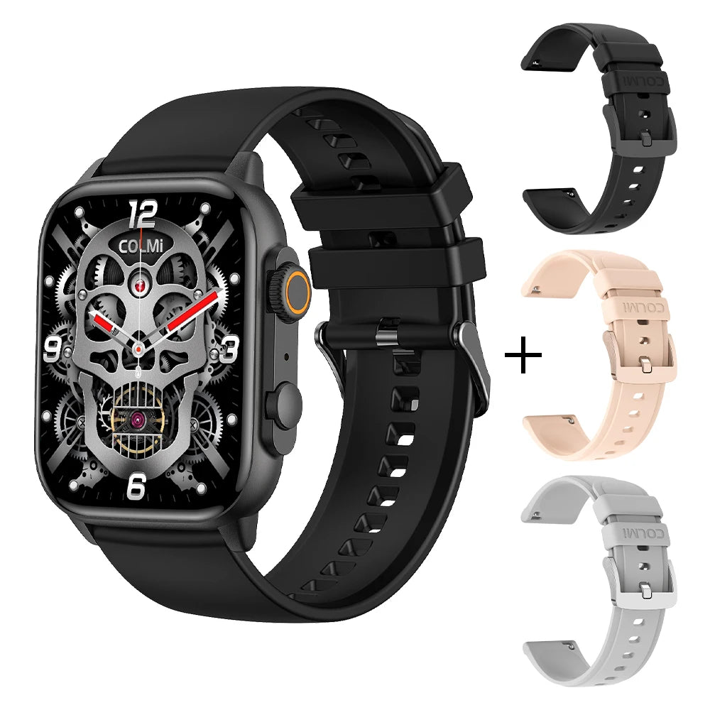 COLMI C81 Smartwatch – 2.0" AMOLED, AOD, 100 Sports Modes, Bluetooth Calling | IP68 | Men & Women