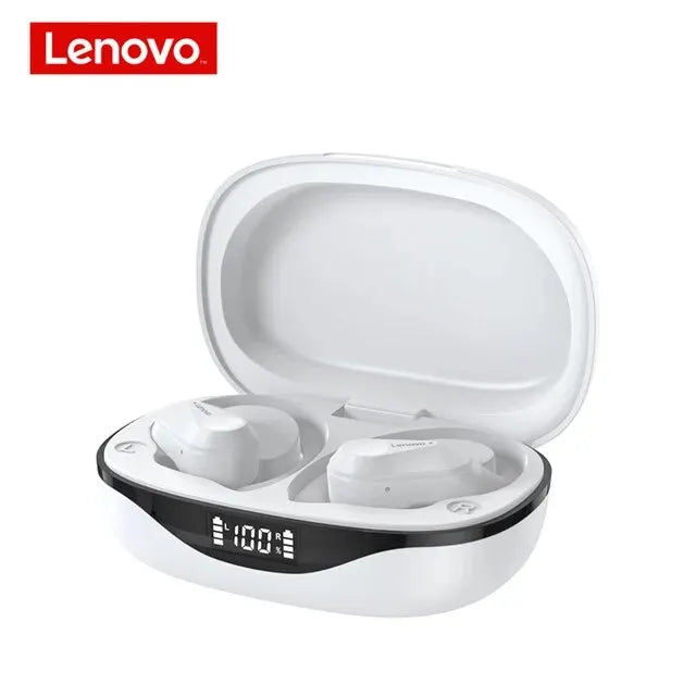 Lenovo LP75 Sports TWS Earphones - Bluetooth 5.3 | ANC, HiFi Stereo, LED Display, Waterproof with Mic & Button Control