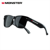 Monster Glasses S01 Bluetooth Audio Sunglasses - Wireless 5.0 Smart Eyeglasses | Open-Ear Music & Calling, Outdoor Sport, CE Certified