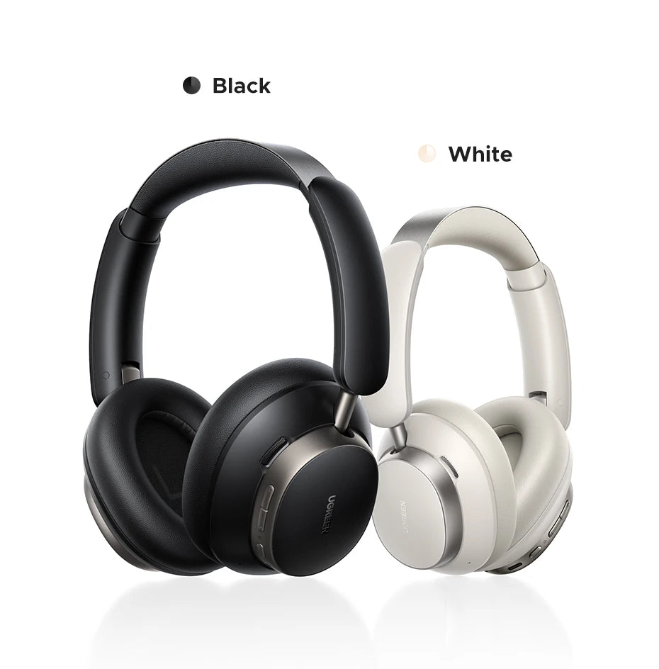 UGREEN Studio Pro Hybrid ANC Headphones - 48dB Noise Cancelling, LDAC Hi-Res, 120H Battery | 5 Drivers, NFC, Memory Foam, Detachable Cable