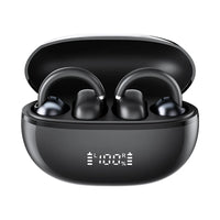 HAYLOU AirFree Ear Clip Earphones - Bluetooth 5.4 | AI Noise Reduction, 28H Battery, 360° Spatial Audio, Smart LED Display