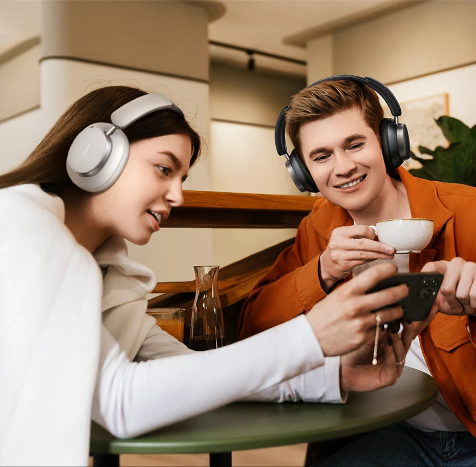 UGREEN Studio Pro Hybrid ANC Headphones - 48dB Noise Cancelling, LDAC Hi-Res, 120H Battery | 5 Drivers, NFC, Memory Foam, Detachable Cable