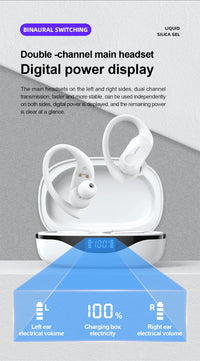 Lenovo LP75 Sports TWS Earphones - Bluetooth 5.3 | ANC, HiFi Stereo, LED Display, Waterproof with Mic & Button Control