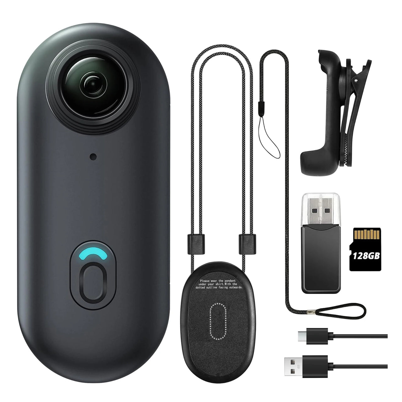StealthView Pro™ FHD Body Cam – Compact, Clear & Hands-Free