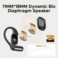 UGREEN FitBuds Open-Ear Earphones - Bluetooth 6.0 Ear-Hook TWS | Spatial Audio, 30H Battery, USB-C, Metal & Silicone Build