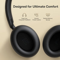 Baseus Bowie MH1 Over-Ear Headphones - 48dB ANC, LDAC Hi-Res, Bluetooth 6.0 | 80H Battery, 36mm Driver, Wireless & Wired