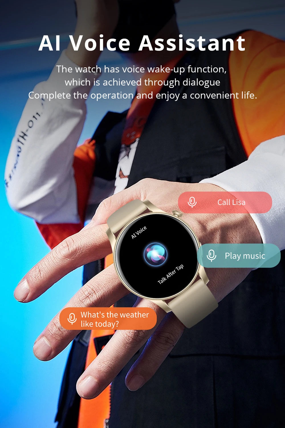 COLMI V73 Smartwatch – 1.43" AMOLED, Bluetooth Calling, Health & Fitness Tracking | Men & Women