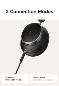 UGREEN Studio Pro Hybrid ANC Headphones - 48dB Noise Cancelling, LDAC Hi-Res, 120H Battery | 5 Drivers, NFC, Memory Foam, Detachable Cable