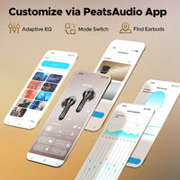 SOUNDPEATS Air5 Pro ANC Earbuds - 55dB Adaptive ANC, LDAC + aptX Lossless, Bluetooth 5.4 | 6-Mic AI ENC, 3D Spatial Audio, Hi-Res TWS