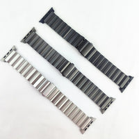 Titanium Apple Watch Band - Men's Business Bracelet for Ultra 3 49mm, Series 11/10 46mm, Series 9/8/7 45/41mm, Series 6/SE/5/4 44/40mm, Series 3/2/1 42/38mm