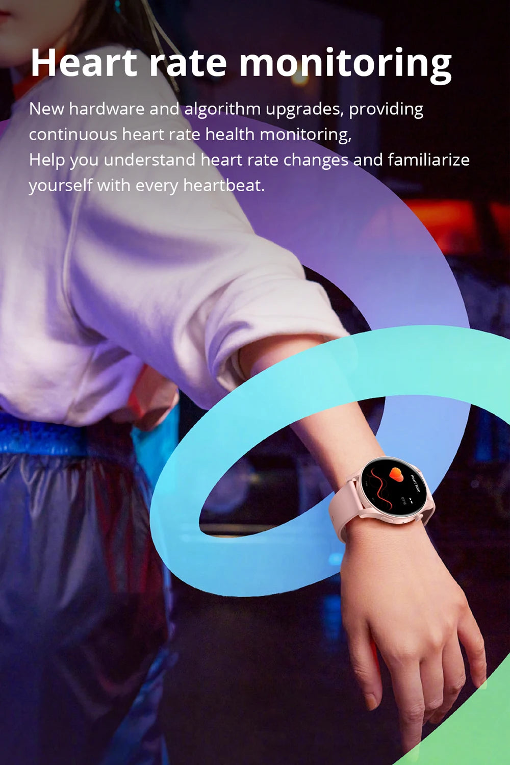 COLMI V73 Smartwatch – 1.43" AMOLED, Bluetooth Calling, Health & Fitness Tracking | Men & Women