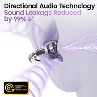 HAYLOU AirFree Ear Clip Earphones - Bluetooth 5.4 | AI Noise Reduction, 28H Battery, 360° Spatial Audio, Smart LED Display