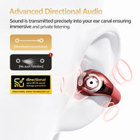 QCY Crossky C30S Open-Ear Clip-On Earbuds with LDAC
