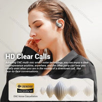 Monster AC330 OWS Open-Ear Headphones - Bluetooth 5.4 | ENC Call Noise Cancelling, 360° Surround Sound, 24H Battery, Waterproof Sport Headset