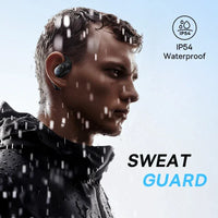 Baseus Eli 10i Fit Open-Ear Air Conduction Earphones - Bluetooth 5.4 | 45Hr Battery, IP54 Waterproof, Dual Connection Sport Earbuds