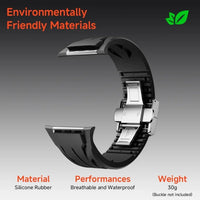 Thumbnail for FlexFit™ Precision Silicone Band for Apple Watch Ultra 1 2 49mm 10 46mm Premium Band