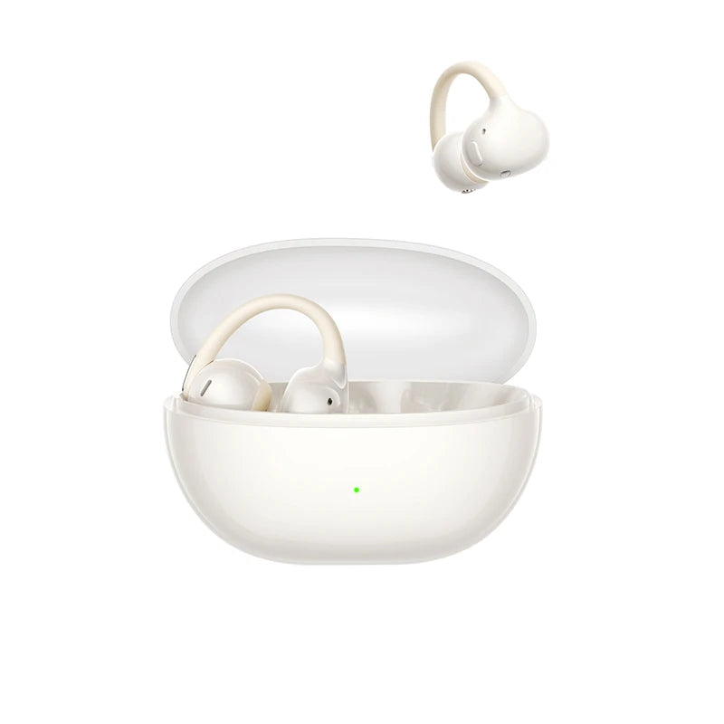 Baseus Bowie MC2 AIR Clip-on TWS Earbuds - Bluetooth 6.0 | 4-Mic ENC, 4 Drivers, Open-Ear Ear Clip, Waterproof Sport Wireless Earphones