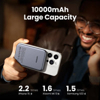 UGREEN Qi2 Magnetic Power Bank 10000mAh - 30W Fast Charging | MagSafe 15W Wireless, PD 30W USB-C, Two-Way Fast Charge, iPhone 17/16 Pro Max