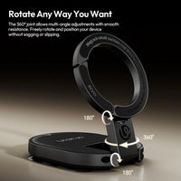 Ulanzi MA39 MagLock Suction Cup Phone Mount – Magnetic Stand for Smartphones | Glass, Windows, Mirrors, Laptops