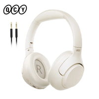 QCY H3 ANC Over-Ear Headphones - 43dB Hybrid ANC, Hi-Res Audio, Bluetooth 5.4 | 60H Battery, 40mm Driver, Transparency Mode, Wireless & Wired