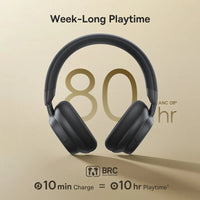 Baseus Bowie MH1 Over-Ear Headphones - 48dB ANC, LDAC Hi-Res, Bluetooth 6.0 | 80H Battery, 36mm Driver, Wireless & Wired