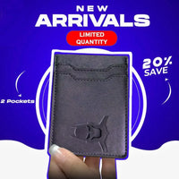 Thumbnail for Batman HeroGuard™ Slim Leather Card Wallet – Superhero Mask Edition | Premium Gift for Men
