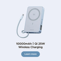 UGREEN Qi2 Magnetic Power Bank 10000mAh - 30W Fast Charging | MagSafe 15W Wireless, PD 30W USB-C, Two-Way Fast Charge, iPhone 17/16 Pro Max