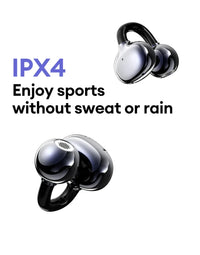 Lenovo LE302 Ear Clip Wireless Earphones - Bluetooth 6.0 | Active Noise Cancelling, HiFi Stereo, Waterproof Sport Headphones