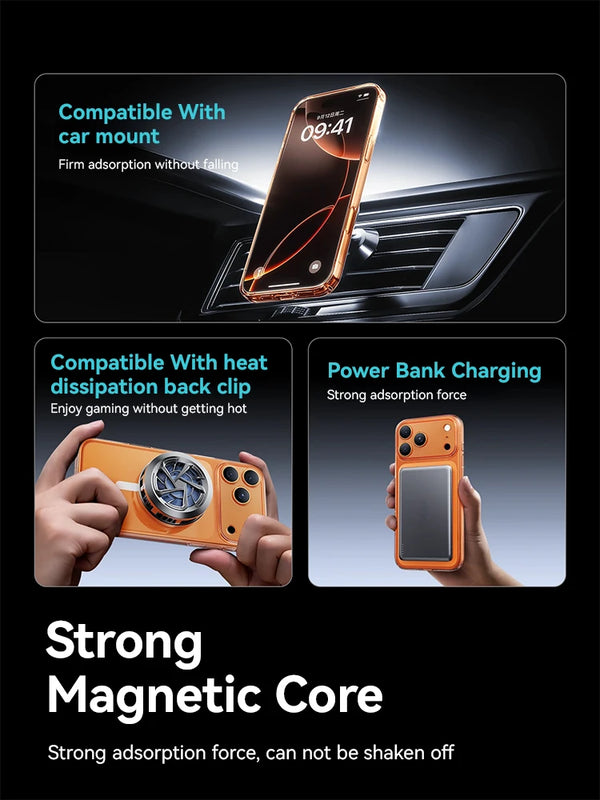 Joyroom CrystalShield™ Magnetic Case