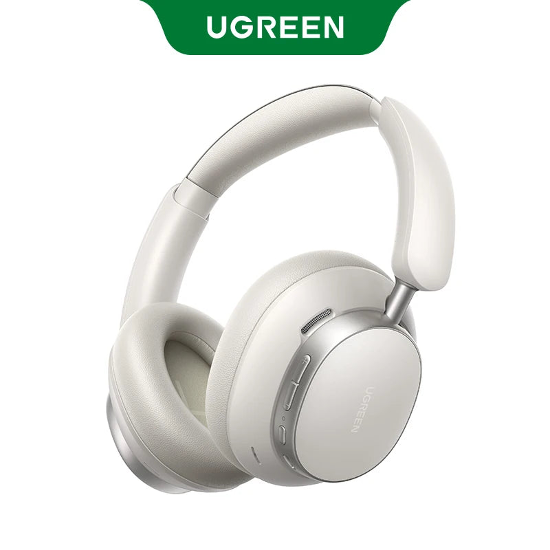 UGREEN Studio Pro Hybrid ANC Headphones - 48dB Noise Cancelling, LDAC Hi-Res, 120H Battery | 5 Drivers, NFC, Memory Foam, Detachable Cable