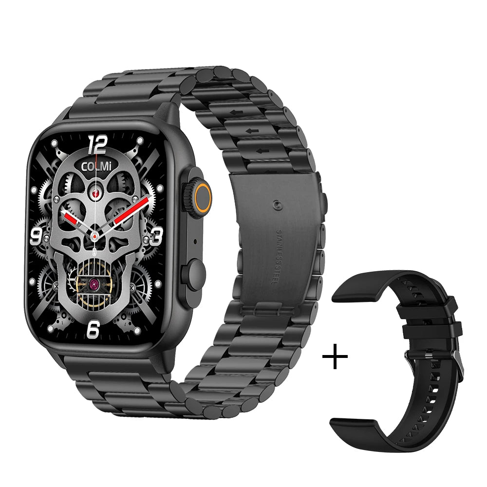 COLMI C81 Smartwatch – 2.0" AMOLED, AOD, 100 Sports Modes, Bluetooth Calling | IP68 | Men & Women