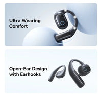 Baseus Eli 10i Fit Open-Ear Air Conduction Earphones - Bluetooth 5.4 | 45Hr Battery, IP54 Waterproof, Dual Connection Sport Earbuds