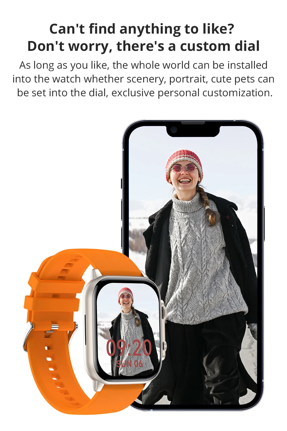 COLMI C81 Smartwatch – 2.0" AMOLED, AOD, 100 Sports Modes, Bluetooth Calling | IP68 | Men & Women