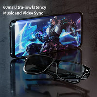 Monster Glasses S01 Bluetooth Audio Sunglasses - Wireless 5.0 Smart Eyeglasses | Open-Ear Music & Calling, Outdoor Sport, CE Certified