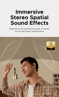 UGREEN FitBuds Open-Ear Earphones - Bluetooth 6.0 Ear-Hook TWS | Spatial Audio, 30H Battery, USB-C, Metal & Silicone Build