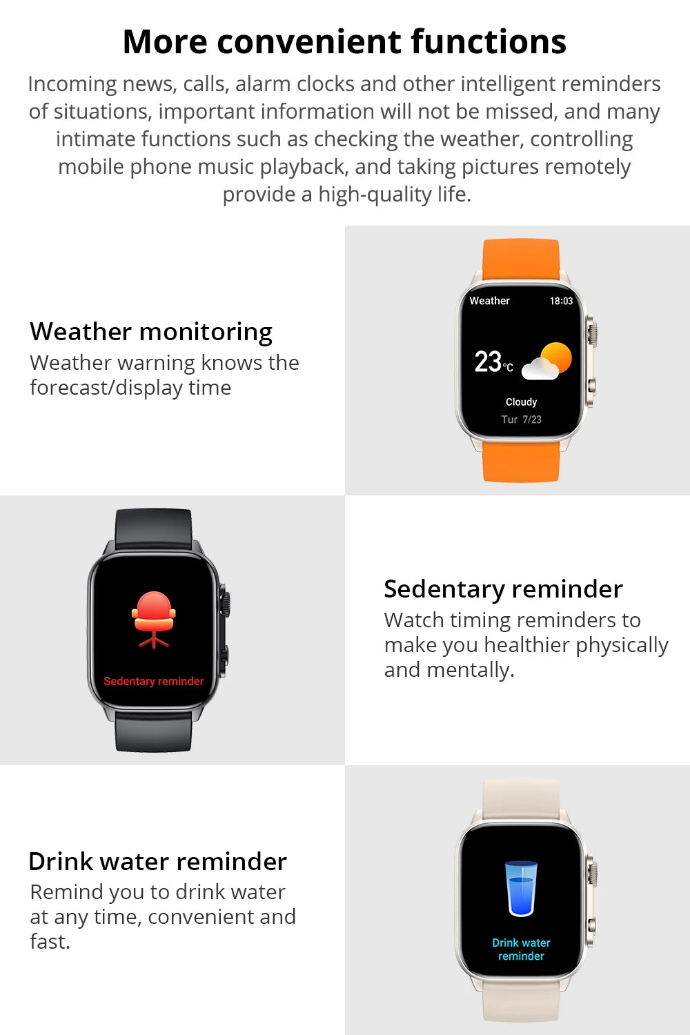 COLMI C81 Smartwatch – 2.0" AMOLED, AOD, 100 Sports Modes, Bluetooth Calling | IP68 | Men & Women