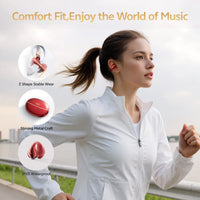 QCY Crossky C30S Open-Ear Clip-On Earbuds with LDAC