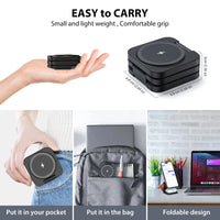 3 in 1 15W Fast Magnetic Wireless Charging Station for iPhone14 13 12 Pro/Max,Apple Watch, AirPods 3/2,Foldable Phone Hold -  by TechShopi - her, him, HomePage
