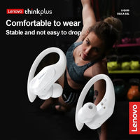 Lenovo LP75 Sports TWS Earphones - Bluetooth 5.3 | ANC, HiFi Stereo, LED Display, Waterproof with Mic & Button Control