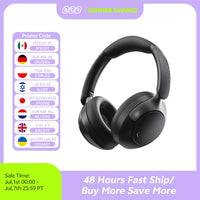 QCY H3 Pro ANC Over-Ear Headphones - 50dB ANC, LDAC Hi-Res, 3D Spatial Audio, Bluetooth 5.4 | 60H Battery, 3-Mic ENC, Wireless & Wired