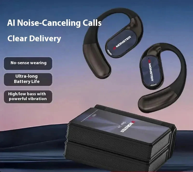 MONSTER AC530 Wireless Bluetooth Earphones - Active Noise Cancelling |  TechShopi